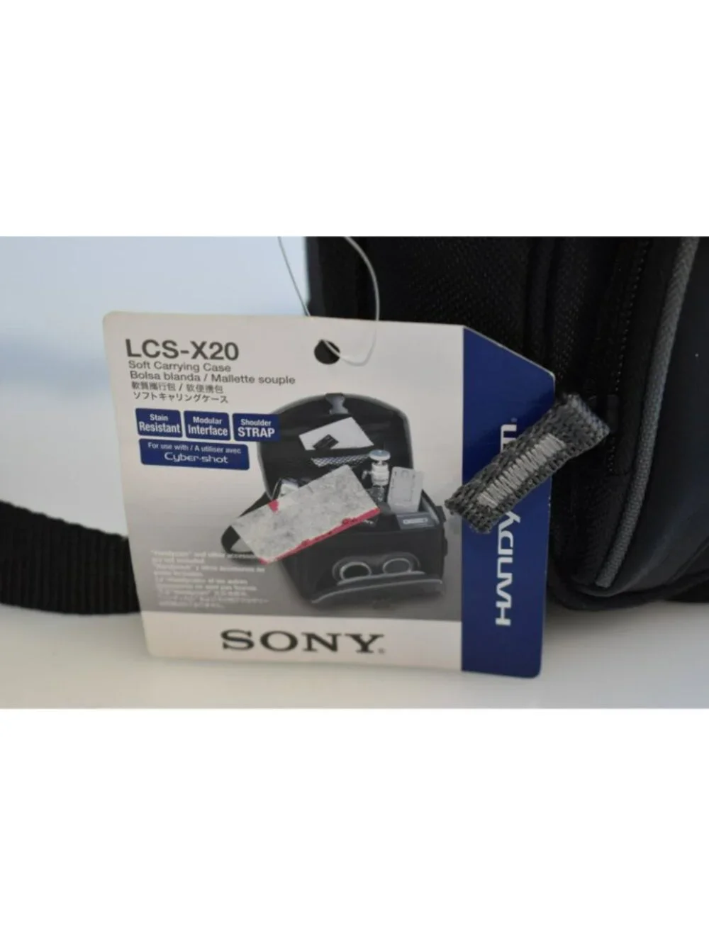 Sony Black SONY LCS-X20 Camera Case Camera Bag New w/ Tag